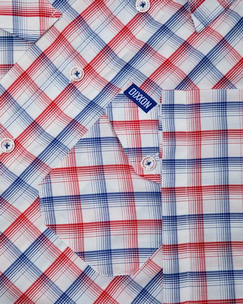 THE AMENDMENT BAMBOO SHORT SLEEVE BUTTON UP - MENS